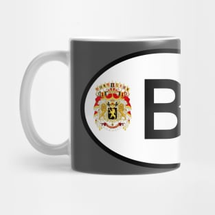 Belgium car country code Mug